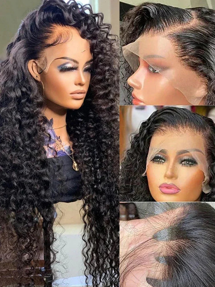 Deep Wave Lace Frontal Wigs